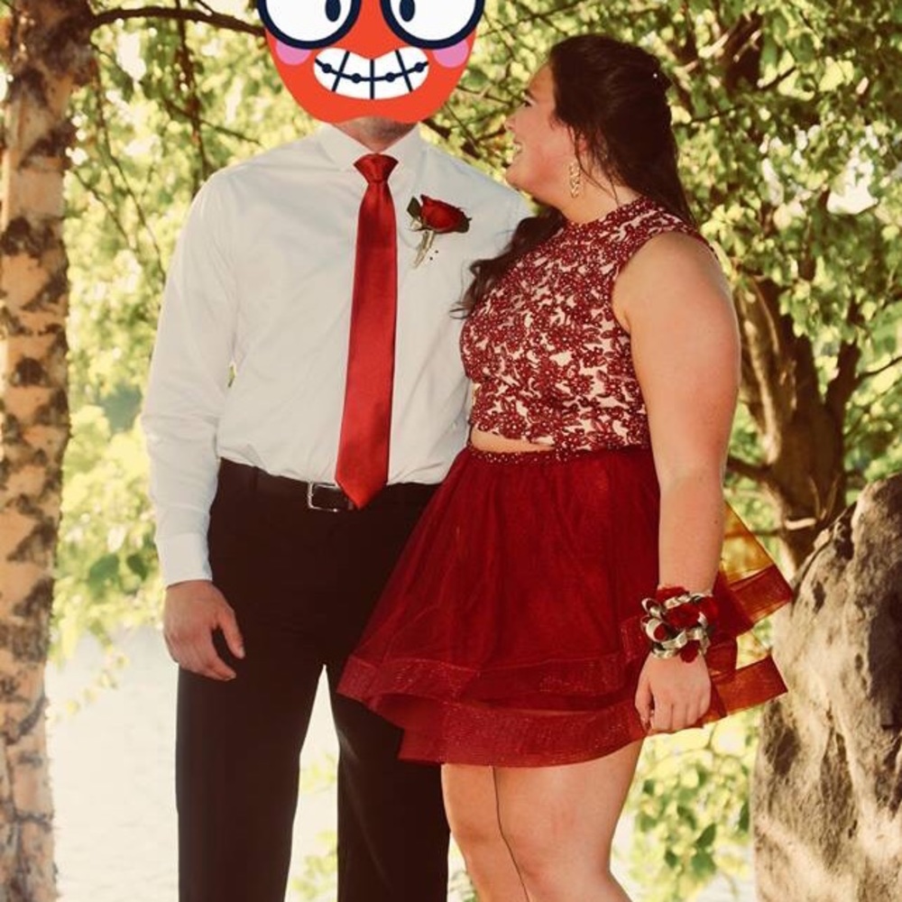 Two piece homecoming dress!